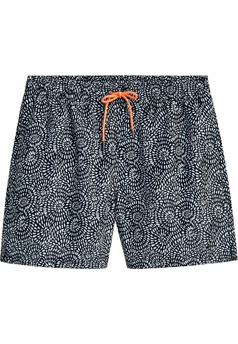 Massimo Dutti Spiral Print - Swimming Shorts - Dark Blue 5 Massimo Dutti Spiral Print - Swimming Shorts - Dark Blue - Image 3