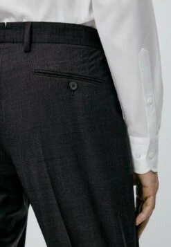 Massimo Dutti Check Super - Chinos - Grey -Massimo Dutti Shop 90061f881c794e0ba8b8926a30b6db9b