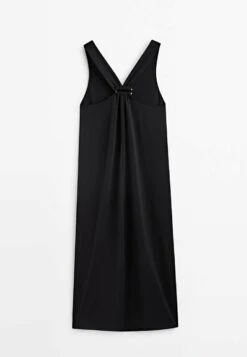 Massimo Dutti Midi With Gathered Detail At The Back - Day Dress -Massimo Dutti Shop 90211b42ea6d447ab744768d5b352014
