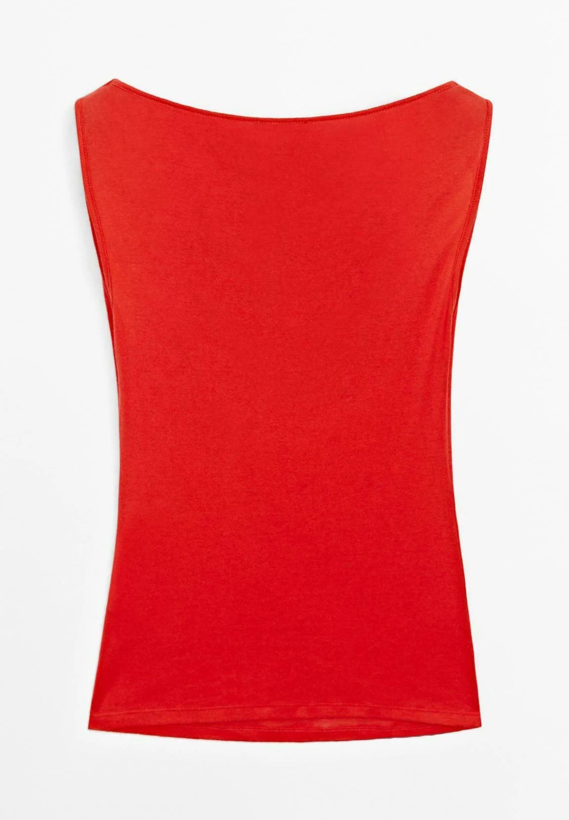Massimo Dutti DRAPED NECKLINE - Top - Red 8 Massimo Dutti DRAPED NECKLINE - Top - Red - Image 6
