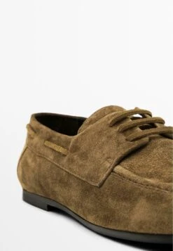 Massimo Dutti Boat Shoes - Camel -Massimo Dutti Shop 90676f94cea5407bb1b9ee489a7131bf