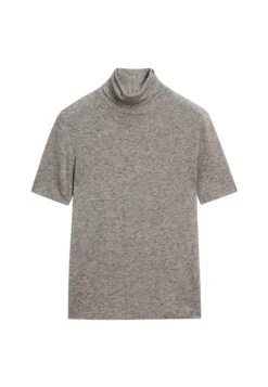 Massimo Dutti HIGH NECK WITH SHORT SLEEVES - Basic T-shirt - Red -Massimo Dutti Shop 906f45dfe2514d538b60246b0851c7f7