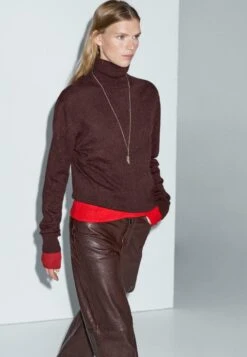 Massimo Dutti HIGH NECK - Jumper - Bordeaux 19 Massimo Dutti HIGH NECK - Jumper - Bordeaux -Massimo Dutti Shop 907bec51ea3f46c3a14e3f71f566d879