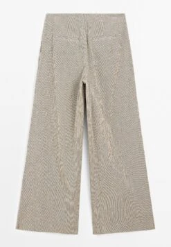 Massimo Dutti TEXTURED MULTI-STRIPE - Trousers - Grey 15 Massimo Dutti TEXTURED MULTI-STRIPE - Trousers - Grey -Massimo Dutti Shop 90c60492089340cbac8a87d39df4e482