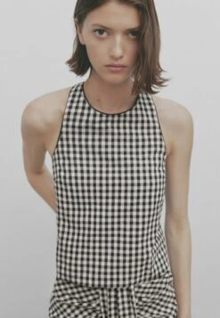 Massimo Dutti Studio -Gingham - Blouse