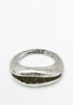 Massimo Dutti IRREGULAR RHINESTONE - Ring - Silver-coloured -Massimo Dutti Shop 90ff6d1eb77b47a386582c45674783da