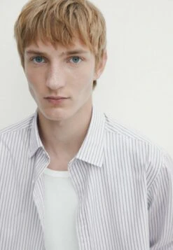 Massimo Dutti Fit Striped- Shirt - Light Blue 15 Massimo Dutti Fit Striped- Shirt - Light Blue -Massimo Dutti Shop 90ff86049fbc430db5bdf51f5d30a55c