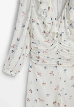 Massimo Dutti Studio - Long Floral Print With Ruffles - Maxi Dress - White 19 Massimo Dutti Studio - Long Floral Print With Ruffles - Maxi Dress - White -Massimo Dutti Shop 910365315b754281b86d52c45c4e85f2