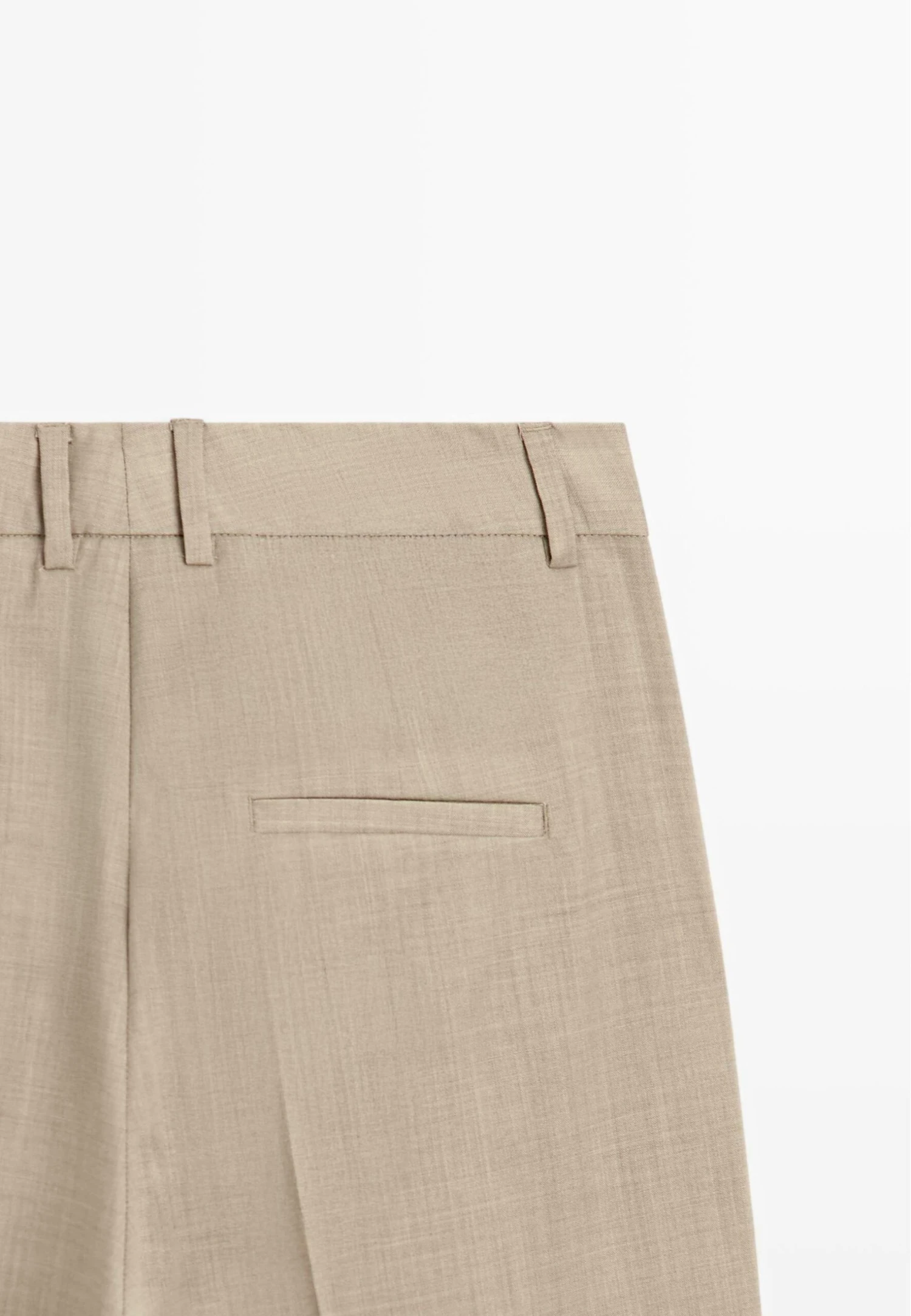 Massimo Dutti DARTED - Trousers - BEIGE 10 Massimo Dutti DARTED - Trousers - BEIGE - Image 8