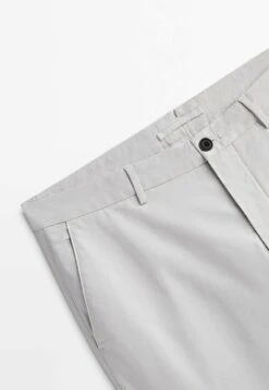 Massimo Dutti Slim-Fit Textured Ottoman- Chinos - Light Grey 21 Massimo Dutti Slim-Fit Textured Ottoman- Chinos - Light Grey -Massimo Dutti Shop 914a2e2a76a6409c8527d2d99bc48edd