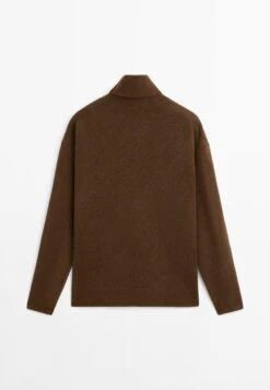 Massimo Dutti TURTLENECK - Jumper - Dark Brown -Massimo Dutti Shop 9159867476a74d248e0fbb9c4b555856