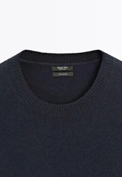 Massimo Dutti CREW NECK CASHMERE WITH LONG SLEEVES - Jumper - Dark-blue Denim -Massimo Dutti Shop 91ac38482a02461db7e9998c79c27a44