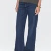 Massimo Dutti MID-RISE BELL BOTTOM - Flared Jeans - Dark Blue -Massimo Dutti Shop 923aaefdd7614a8b91618570cec57215