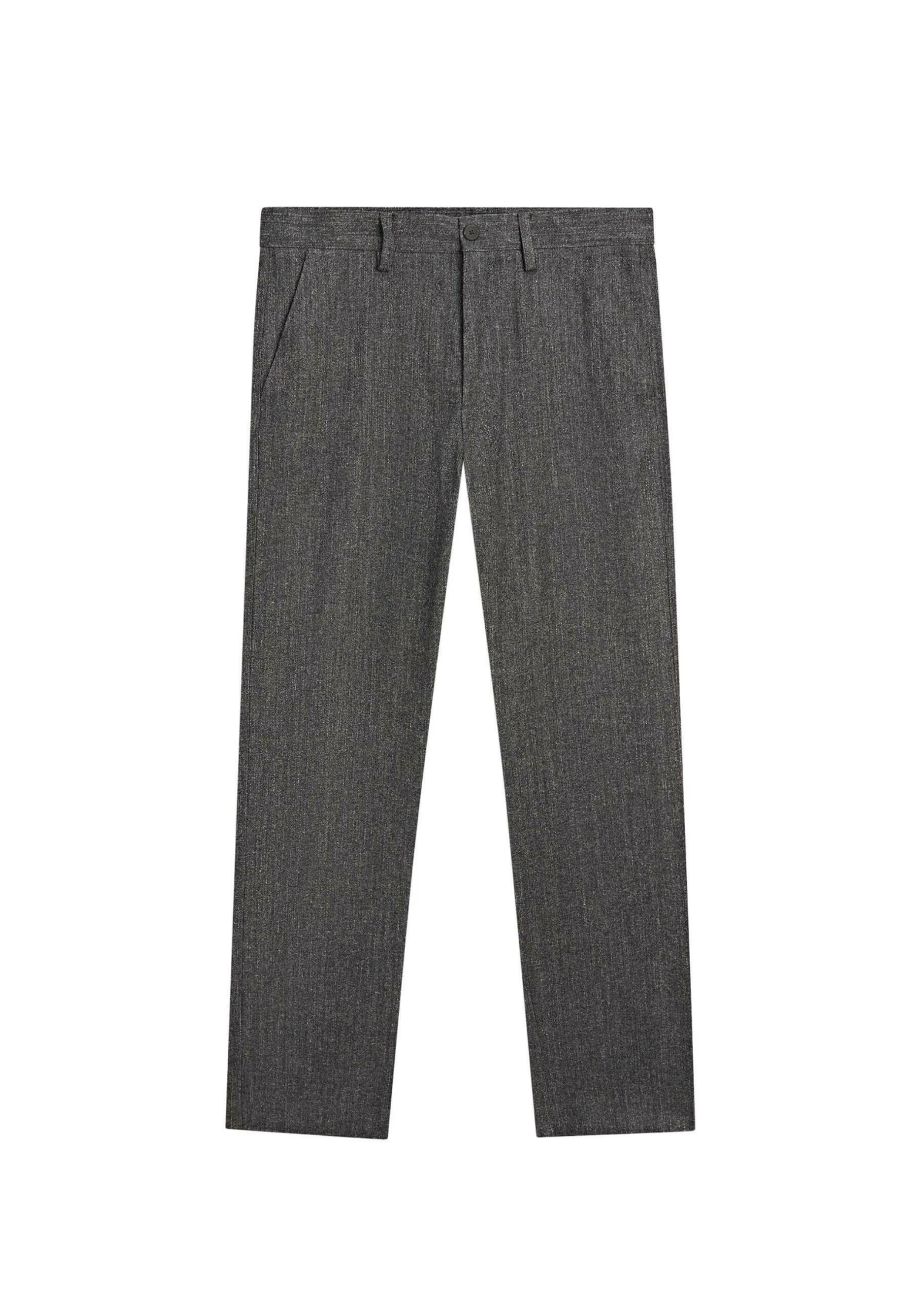 Massimo Dutti STRAIGHT-LEG - Trousers - Dark Grey 8 Massimo Dutti STRAIGHT-LEG - Trousers - Dark Grey - Image 6