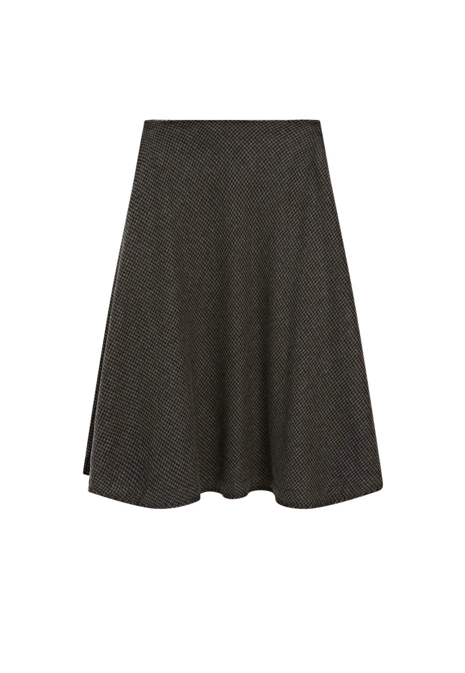Massimo Dutti GINGHAM - A-line Skirt - Black 5 Massimo Dutti GINGHAM - A-line Skirt - Black - Image 3