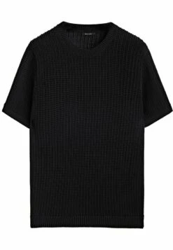 Massimo Dutti Crochet With Short Sleeves- Basic T-Shirt - Black 16 Massimo Dutti Crochet With Short Sleeves- Basic T-Shirt - Black -Massimo Dutti Shop 935b0b0c9f5c49fcbeac74bc26b4552d