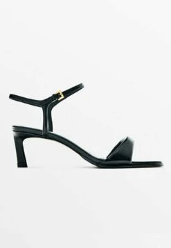 Massimo Dutti Mid-Heel - Sandals - Black 15 Massimo Dutti Mid-Heel - Sandals - Black -Massimo Dutti Shop 9365c6184f194d07b6b1ebfb6408aae8