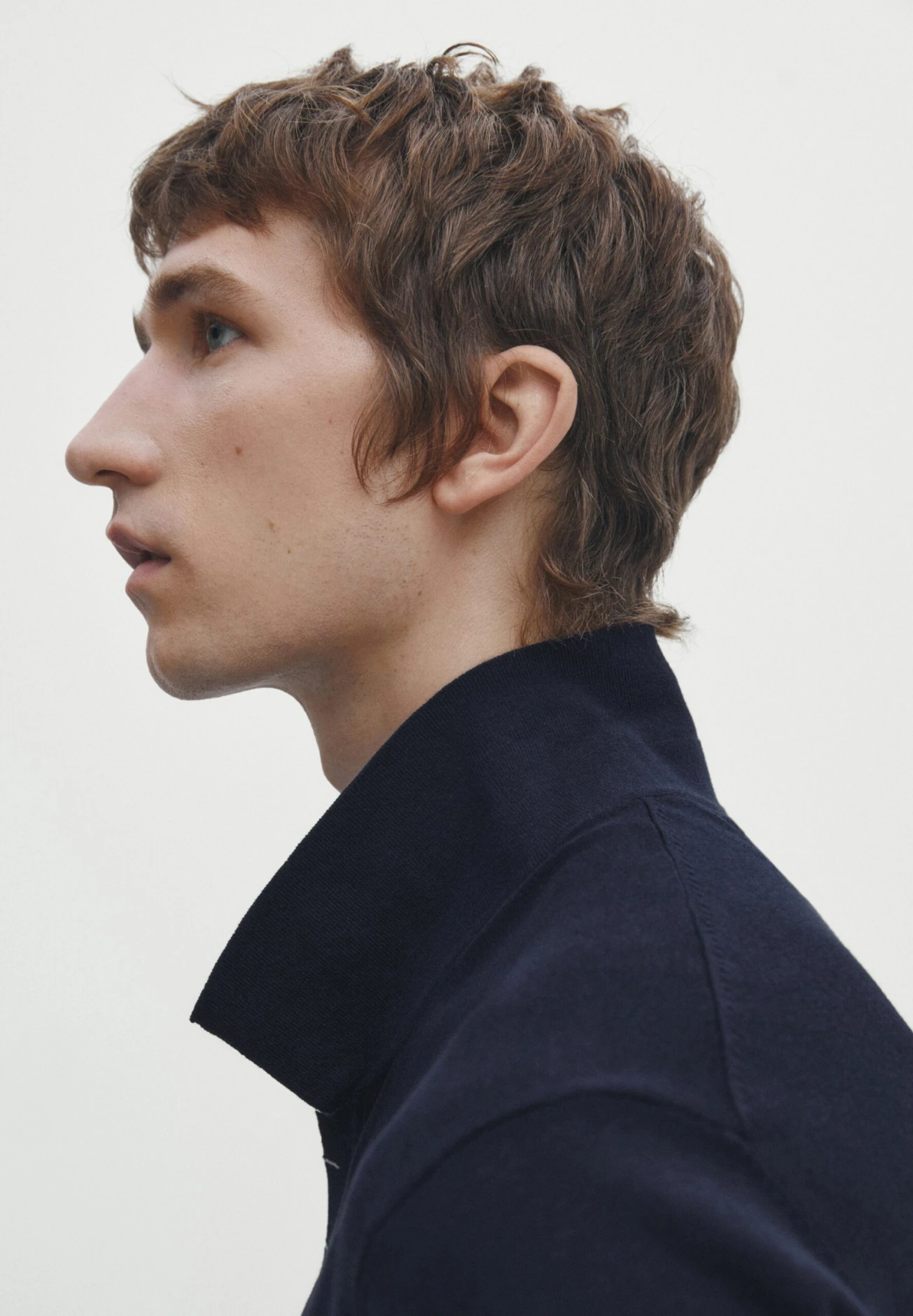 Massimo Dutti Contrast Short Sleeve- Polo Shirt - Dark Blue 5 Massimo Dutti Contrast Short Sleeve- Polo Shirt - Dark Blue - Image 3