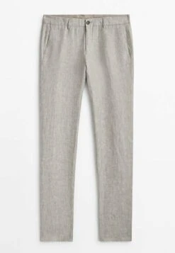Massimo Dutti Tapered Fit - Chinos - Grey 22 Massimo Dutti Tapered Fit - Chinos - Grey -Massimo Dutti Shop 93bf775aa498422f8d6a35f265d7f2c9