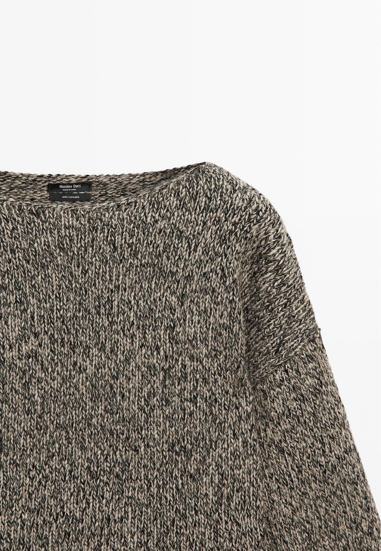 Massimo Dutti BOAT NECK LONG SLEEVE - Jumper - Light Brown 11 Massimo Dutti BOAT NECK LONG SLEEVE - Jumper - Light Brown - Image 9