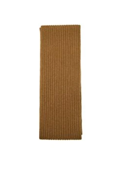 Massimo Dutti FINE - Scarf - Mustard Yellow