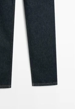 Massimo Dutti MID-RISE STRAIGHT-LEG - Straight Leg Jeans - Dark Blue -Massimo Dutti Shop 94c688cba5774527a867710760a6e256