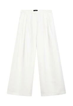 Massimo Dutti WIDE-LEG VOLUMINOUS - Trousers - White 12 Massimo Dutti WIDE-LEG VOLUMINOUS - Trousers - White -Massimo Dutti Shop 94fd8ca285774e40be6e78fc4b3cce31