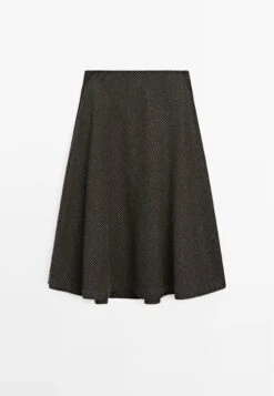 Massimo Dutti GINGHAM - A-line Skirt - Black 14 Massimo Dutti GINGHAM - A-line Skirt - Black -Massimo Dutti Shop 950cf34f7cbc47d4a062a4ca11769079