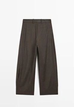 Massimo Dutti BARREL FIT - Trousers - Dark Brown 18 Massimo Dutti BARREL FIT - Trousers - Dark Brown -Massimo Dutti Shop 954b3af3c682489e86141f1350ea94f9