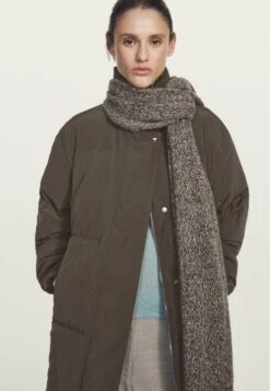 Massimo Dutti WATER-REPELLENT DOWN - Down Coat - Dark Brown -Massimo Dutti Shop 95cea195d8b0478f936c2ee939b684d7