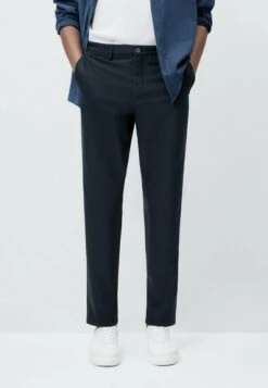 Massimo Dutti Chinos - Mottled Blue