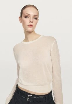 Massimo Dutti FINE SEMI-SHEER WITH CREW NECK - Jumper - White 15 Massimo Dutti FINE SEMI-SHEER WITH CREW NECK - Jumper - White -Massimo Dutti Shop 96582a3063a2403e9d7063149b0e3c3e