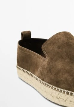 Massimo Dutti SPLIT - Espadrilles - Dark Brown -Massimo Dutti Shop 965dee45a7004de1985cb40c9d7d5614