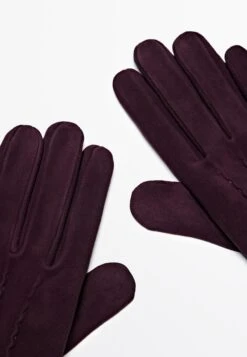 Massimo Dutti Gloves - Bordeaux -Massimo Dutti Shop 967d2c970ce849da9633a4709b96a784
