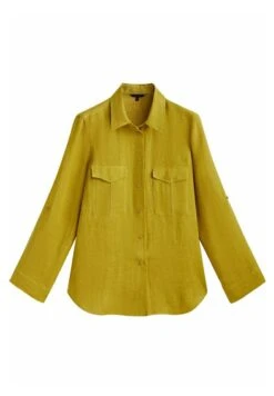 Massimo Dutti With Pockets - Button-Down Blouse - Mustard Yellow 14 Massimo Dutti With Pockets - Button-Down Blouse - Mustard Yellow -Massimo Dutti Shop 96b7b02360094261bded8cf1f183b815