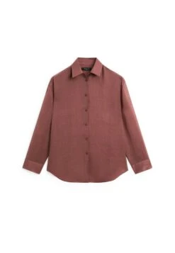 Massimo Dutti WIDE FLOWING LONG SLEEVE - Button-down Blouse - Bordeaux 28 Massimo Dutti WIDE FLOWING LONG SLEEVE - Button-down Blouse - Bordeaux -Massimo Dutti Shop 970ec703b2b44d92a8fc24c041549897