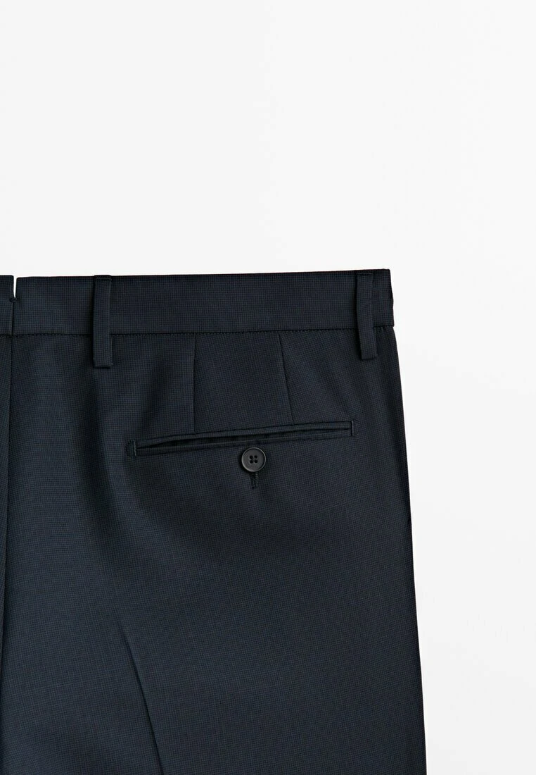 Massimo Dutti Suit Trousers - Dark Blue 10 Massimo Dutti Suit Trousers - Dark Blue - Image 8