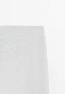 Massimo Dutti Textured - Trousers - White -Massimo Dutti Shop 977b0a9aafb44c0a9c8fb281d17d1acc