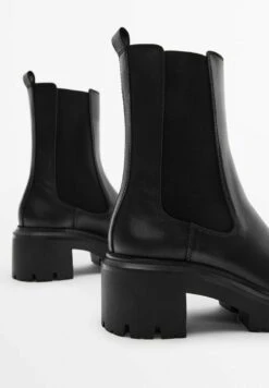 Massimo Dutti With Track - Classic Ankle Boots - Black -Massimo Dutti Shop 977e0dd20f5c49d1a7a68165ba5aa834