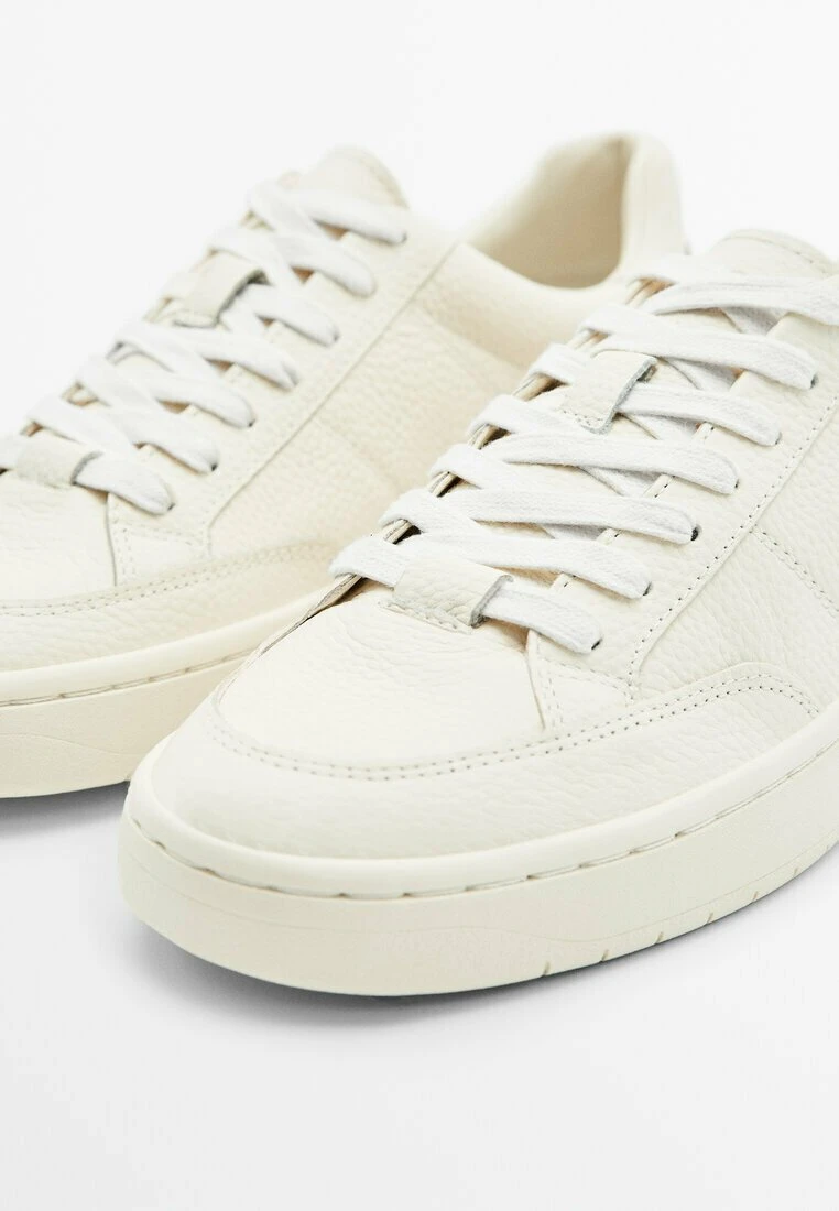 Massimo Dutti Tumbled- Trainers - Beige 9 Massimo Dutti Tumbled- Trainers - Beige - Image 7