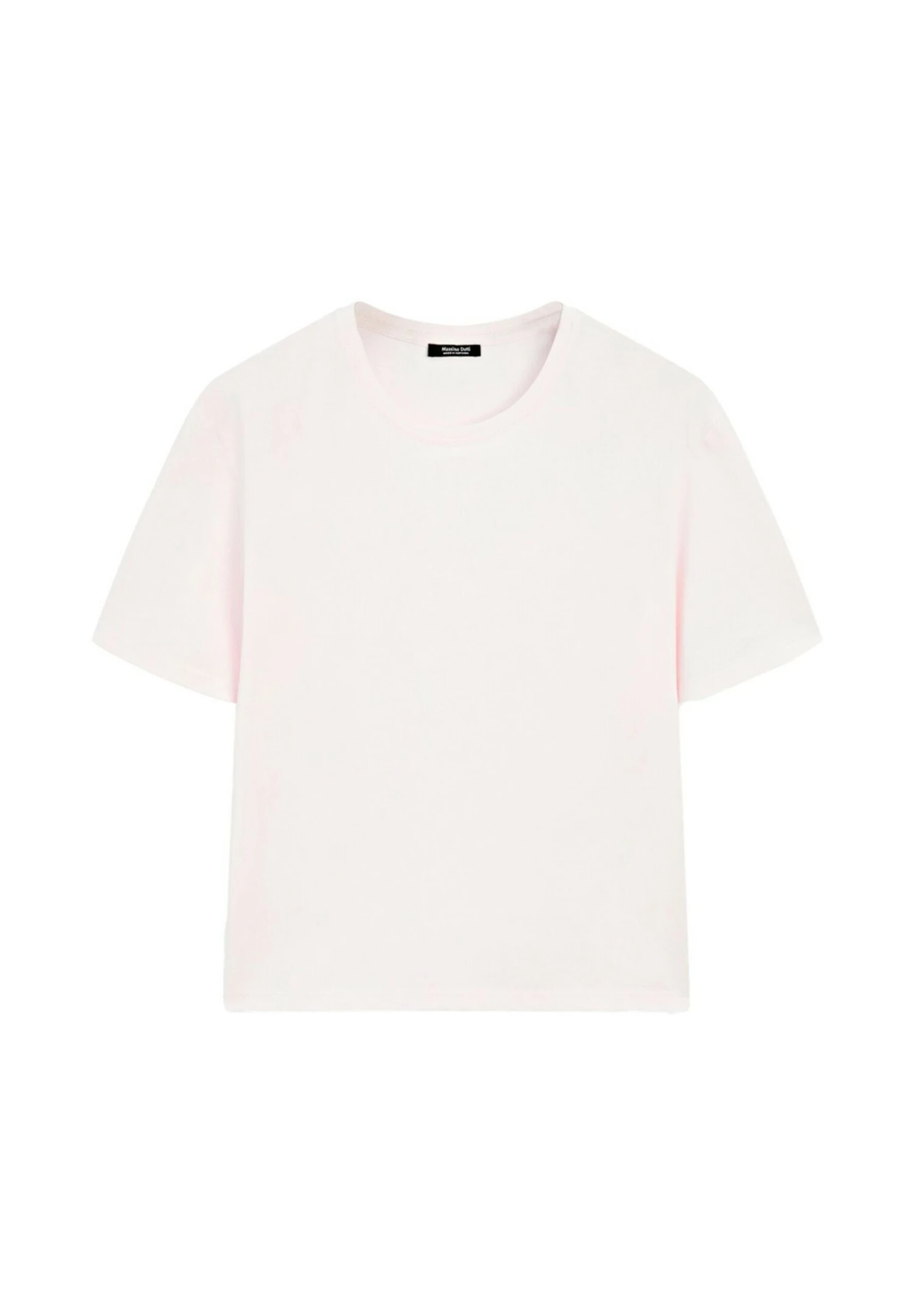 Massimo Dutti REGULAR FIT SHORT SLEEVE - Basic T-shirt - Red 10 Massimo Dutti REGULAR FIT SHORT SLEEVE - Basic T-shirt - Red - Image 8