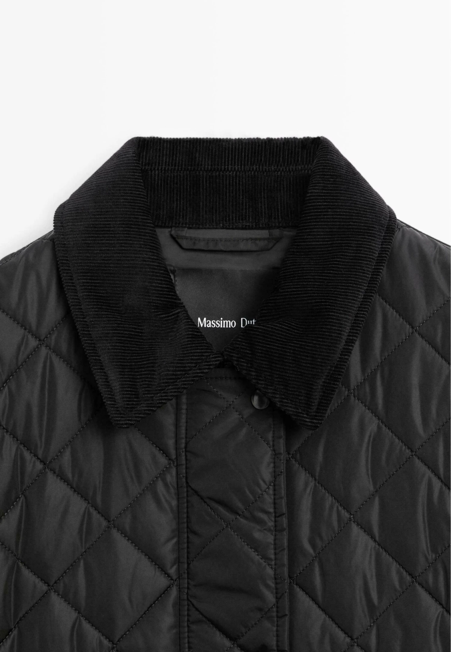Massimo Dutti LIGHTWEIGHT WATER-REPELLENT PUFFER - Winter Coat - Black 11 Massimo Dutti LIGHTWEIGHT WATER-REPELLENT PUFFER - Winter Coat - Black - Image 9