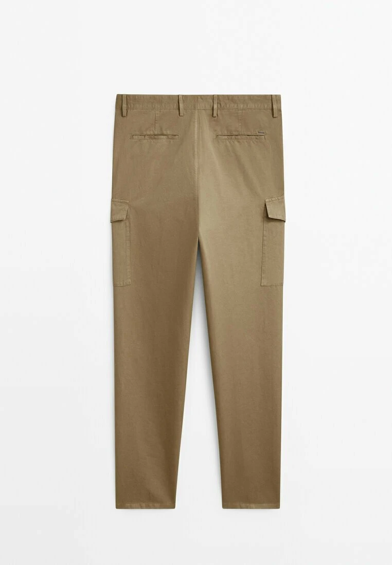 Massimo Dutti Cargo Trousers - Beige 9 Massimo Dutti Cargo Trousers - Beige - Image 7