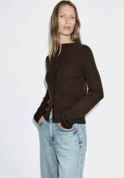 Massimo Dutti Cardigan - Brown