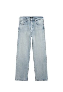 Massimo Dutti HIGH-WAIST STRAIGHT-LEG - Straight Leg Jeans - WHITE -Massimo Dutti Shop 9851a51b8b894cec831b17df601f9eb7