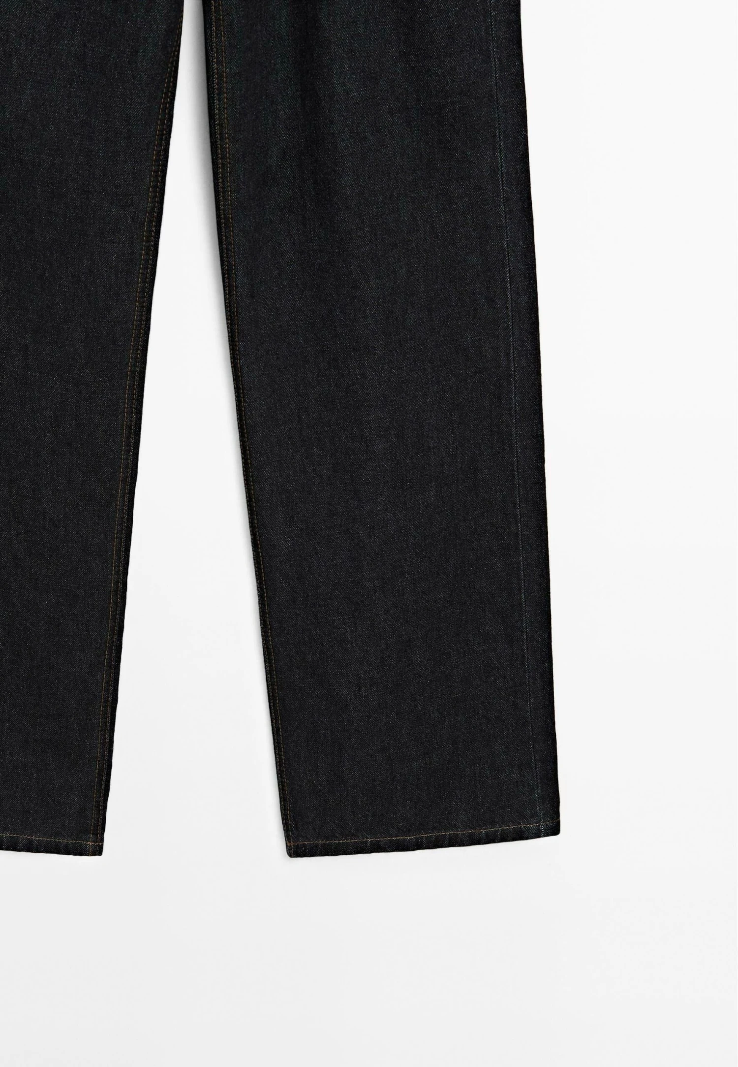 Massimo Dutti MID-RISE - Wide Leg - Dark Blue 11 Massimo Dutti MID-RISE - Wide Leg - Dark Blue - Image 9