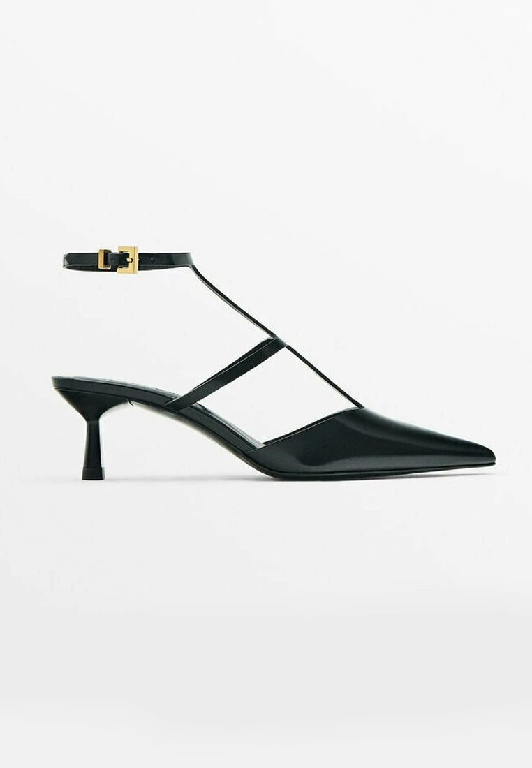 Massimo Dutti Slingback - Classic Heels - Black 9 Massimo Dutti Slingback - Classic Heels - Black - Image 7