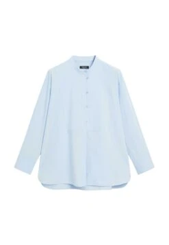 Massimo Dutti GARMENT WITH STAND COLLAR AND BIB - Button-down Blouse - Light Blue 15 Massimo Dutti GARMENT WITH STAND COLLAR AND BIB - Button-down Blouse - Light Blue -Massimo Dutti Shop 98f887253c4941808bd5ec9c772af2ae