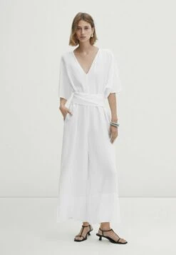 Massimo Dutti With Tie Detail - Jumpsuit