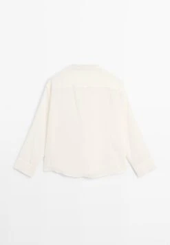 Massimo Dutti ROUND-NECK WITH BUTTON DETAILS - Button-down Blouse - Beige 18 Massimo Dutti ROUND-NECK WITH BUTTON DETAILS - Button-down Blouse - Beige -Massimo Dutti Shop 992c0d70c8d64ebf85f6ccf0b4c33722